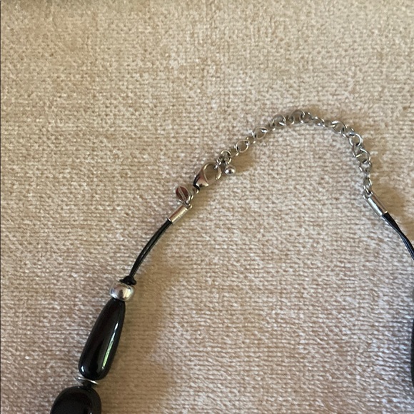 Chico’s Elegant Black and White Necklace - Picture 8 of 12